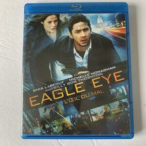 💙 Eagle Eye Blu-ray 2008 Shia LaBeouf Action Thriller DreamWorks